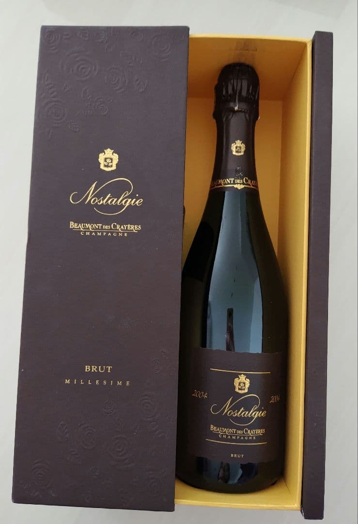 ボーモン　ノスタルジー　ミレジム　2004 シャンパン　750ml