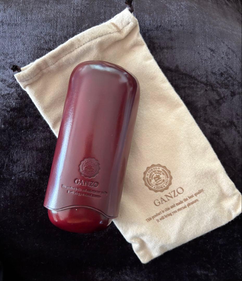 GANZO MAESTOR2(マエストロ2)メガネケース　ワイン