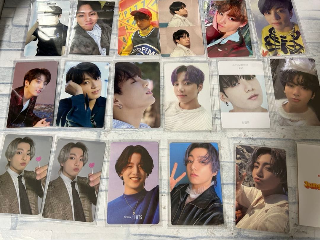 BTSジョングク公式トレカ32枚ミニフォト12枚セット
