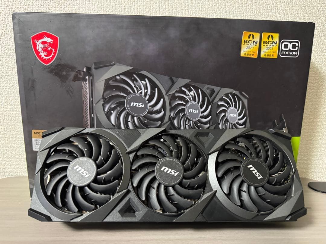 グラフィックボード・グラボ・ビデオカード MSI GeForce RTX 3090 VENTUS 3X 24G OC