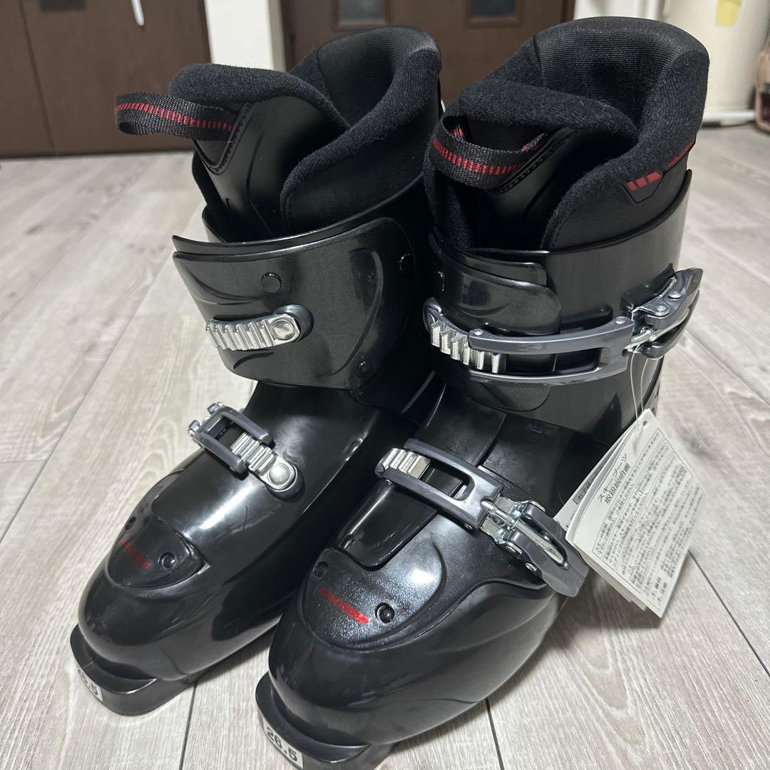 スキー用ブーツ 靴　26.5 ブラック