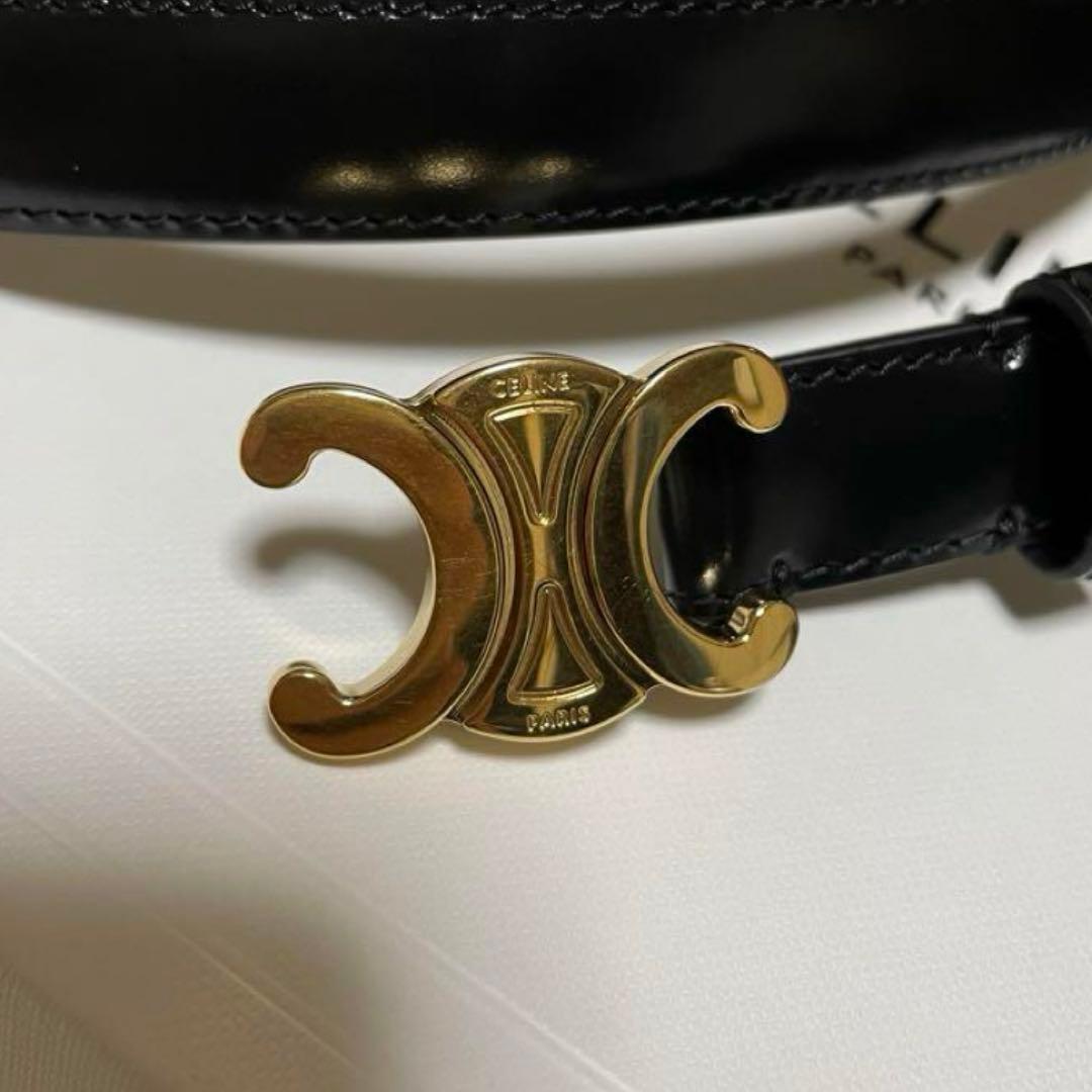 美品 CELINE トリオンフベルト