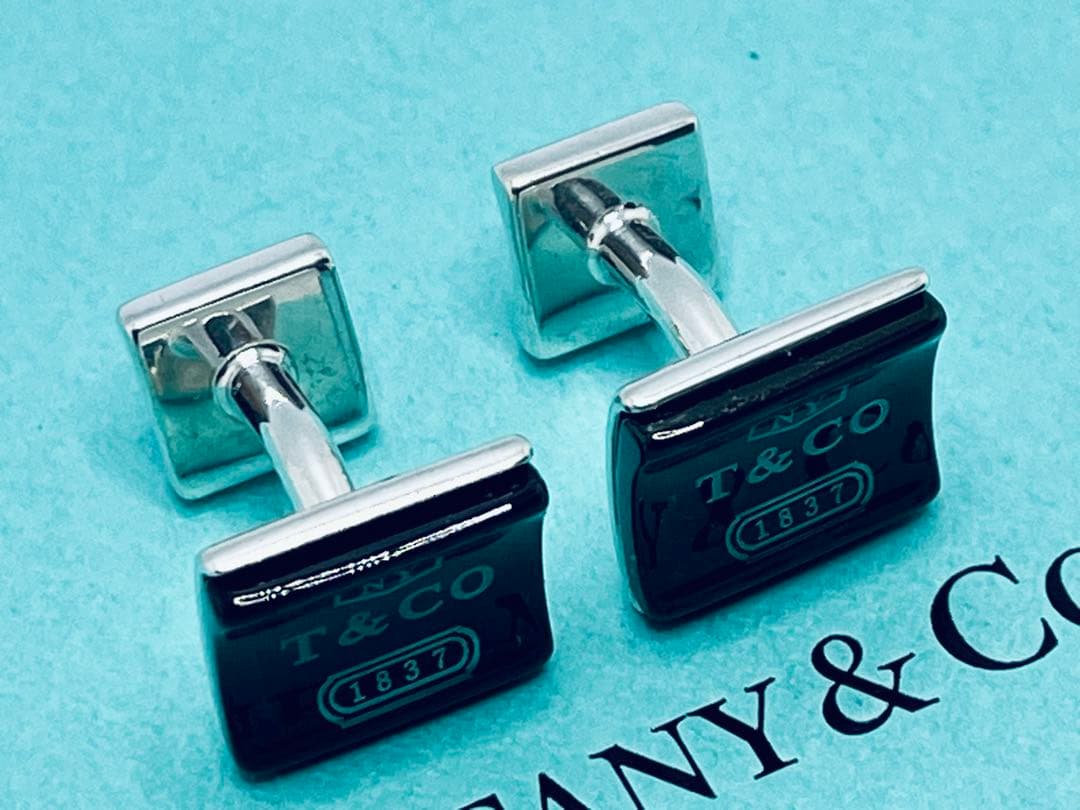 h661 美品　超希少　ティファニー　1837 カフス　カフリンクス