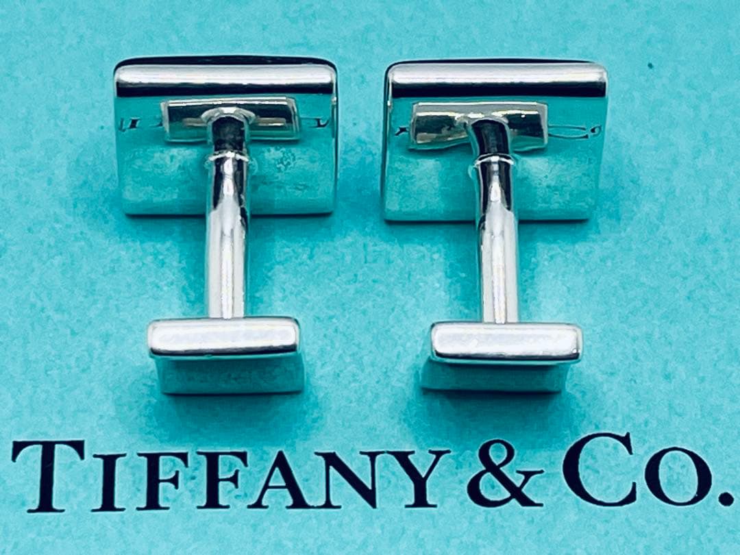h661 美品　超希少　ティファニー　1837 カフス　カフリンクス