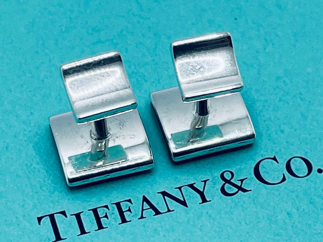 h661 美品　超希少　ティファニー　1837 カフス　カフリンクス