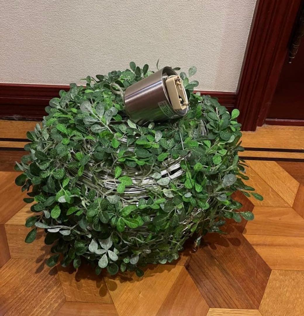 ディクラッセ オーランドビッグ ペンダントライト 人工グリーン 造花 カフェ等