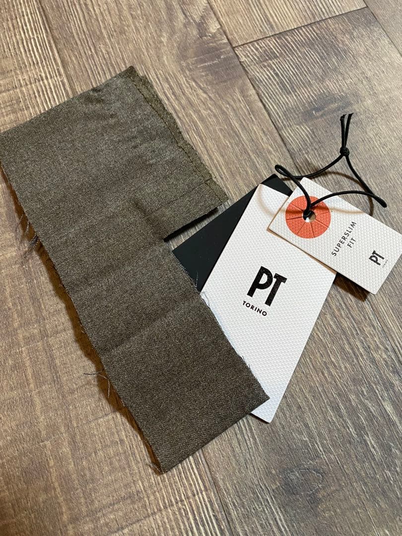 PT TORINO ノープリーツ ウール ストレッチ SUPER SLIM 秋冬