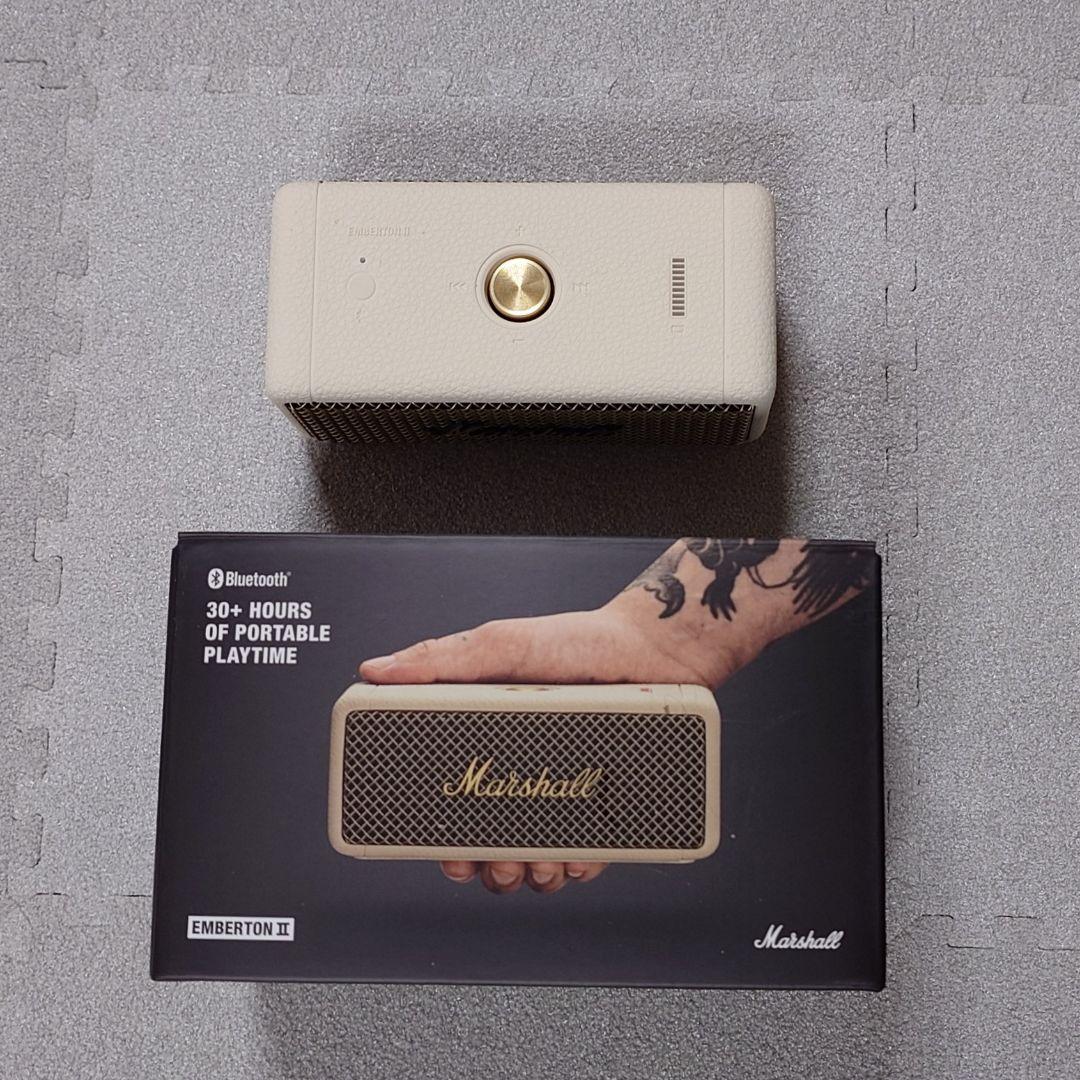 ★美品★ Marshall EmbertonⅡ（クリーム色）