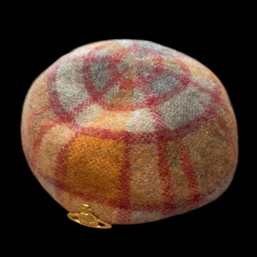 Vivienne Westwood ベレー帽 チェック柄 Y2K NANA