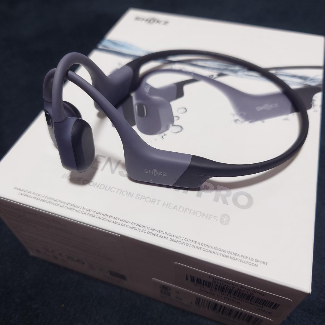 Shokz OPENSWIM PRO / グレー