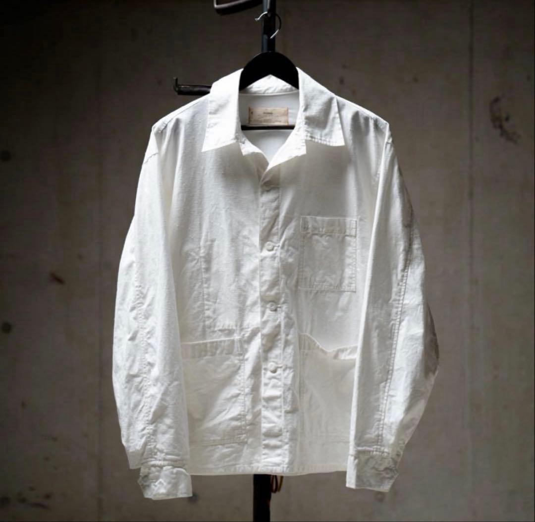 ジャケット・アウター MAISON KINEMA Cotton pajama shirt jacket