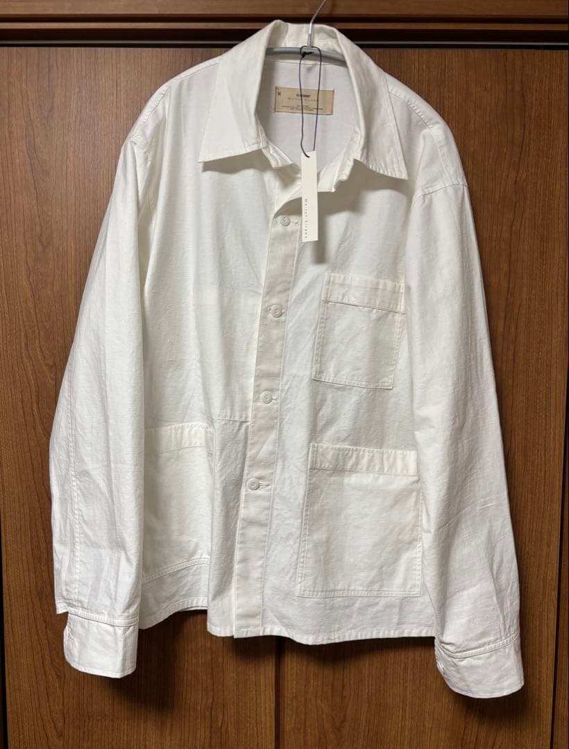 ジャケット・アウター MAISON KINEMA Cotton pajama shirt jacket