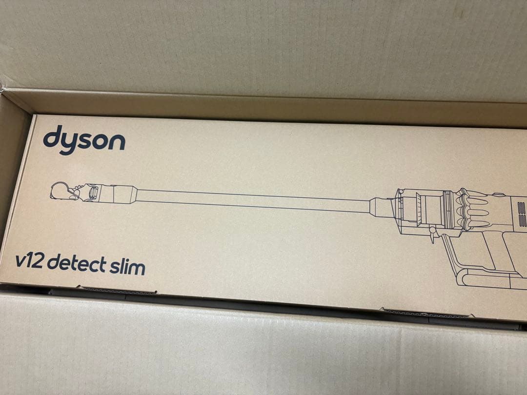 新品 Dyson V12 Detect Slim Fluffy 型番SV４６FF