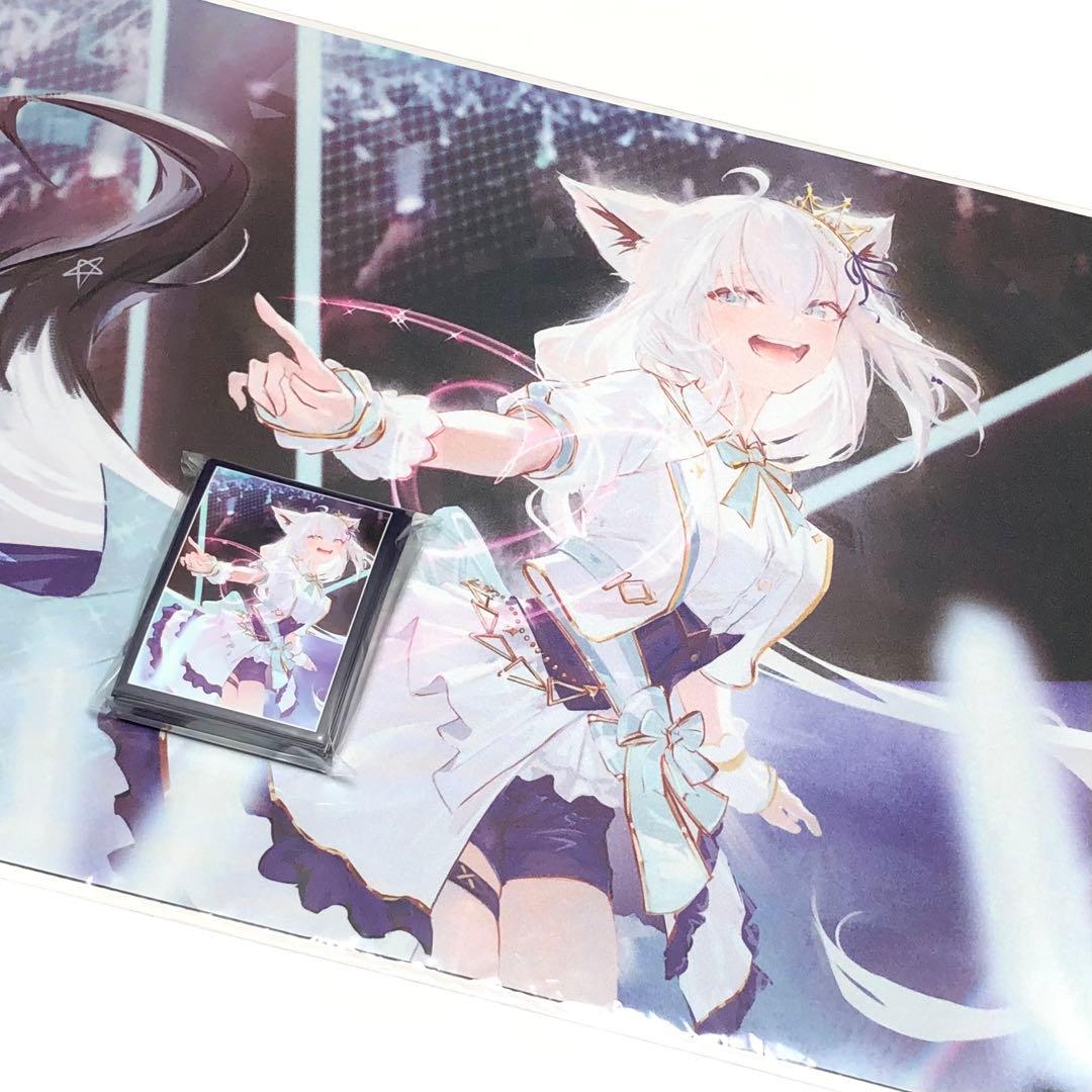 白上フブキ スリーブ プレイマット セット ホロライブ hololive xt