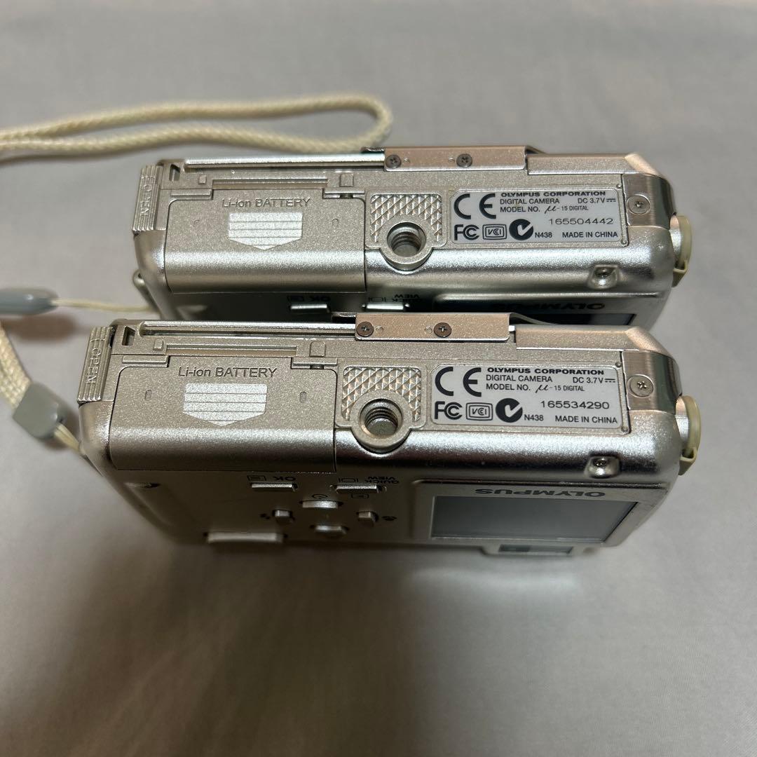 OLYMPUS μ-15 DIGITAL デジカメ ２つセット