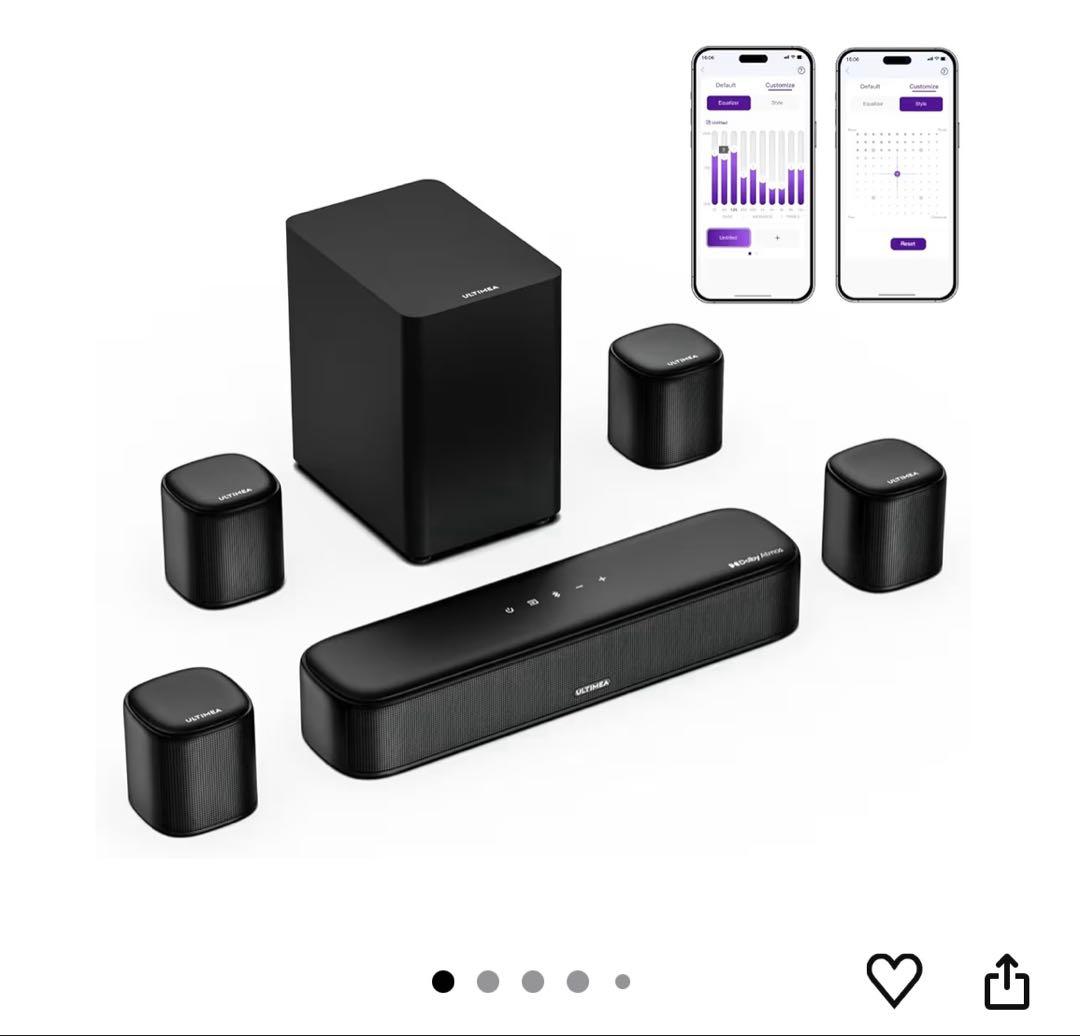 ULTIMEA 7.1ch サウンドバー