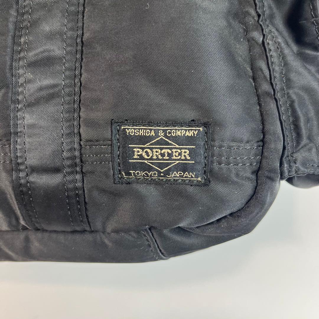 PORTER　ボストンバック　タンカー　ブラック　ハンドバック　日本製