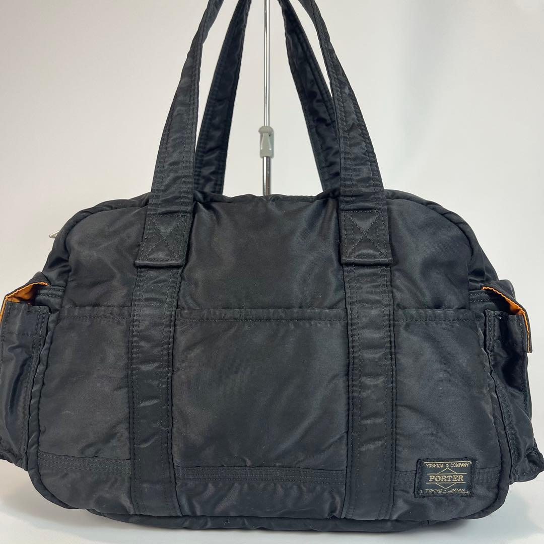 PORTER　ボストンバック　タンカー　ブラック　ハンドバック　日本製