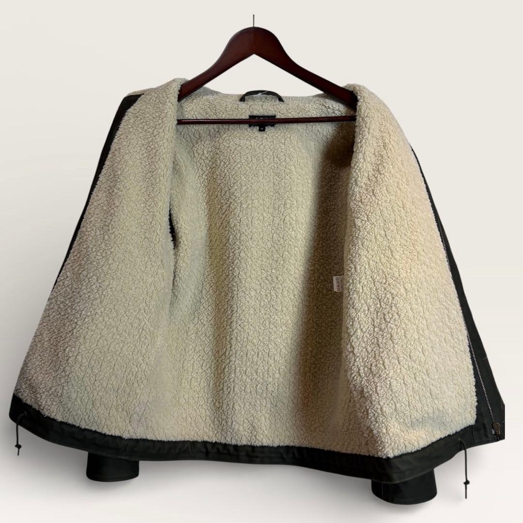 A.P.C. N-1 ボアライニング コットンジャケット カーキ Size M