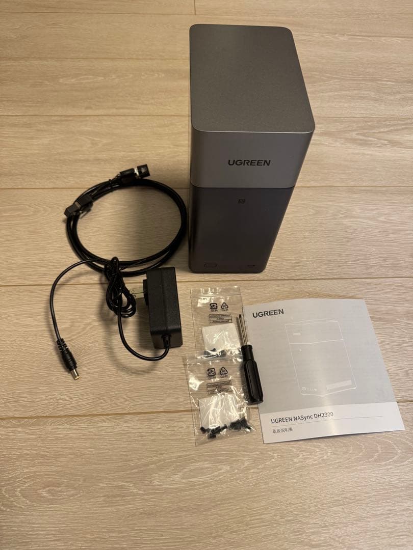 試用のみ　UGREEN NASync DH2300 2ベイNAS