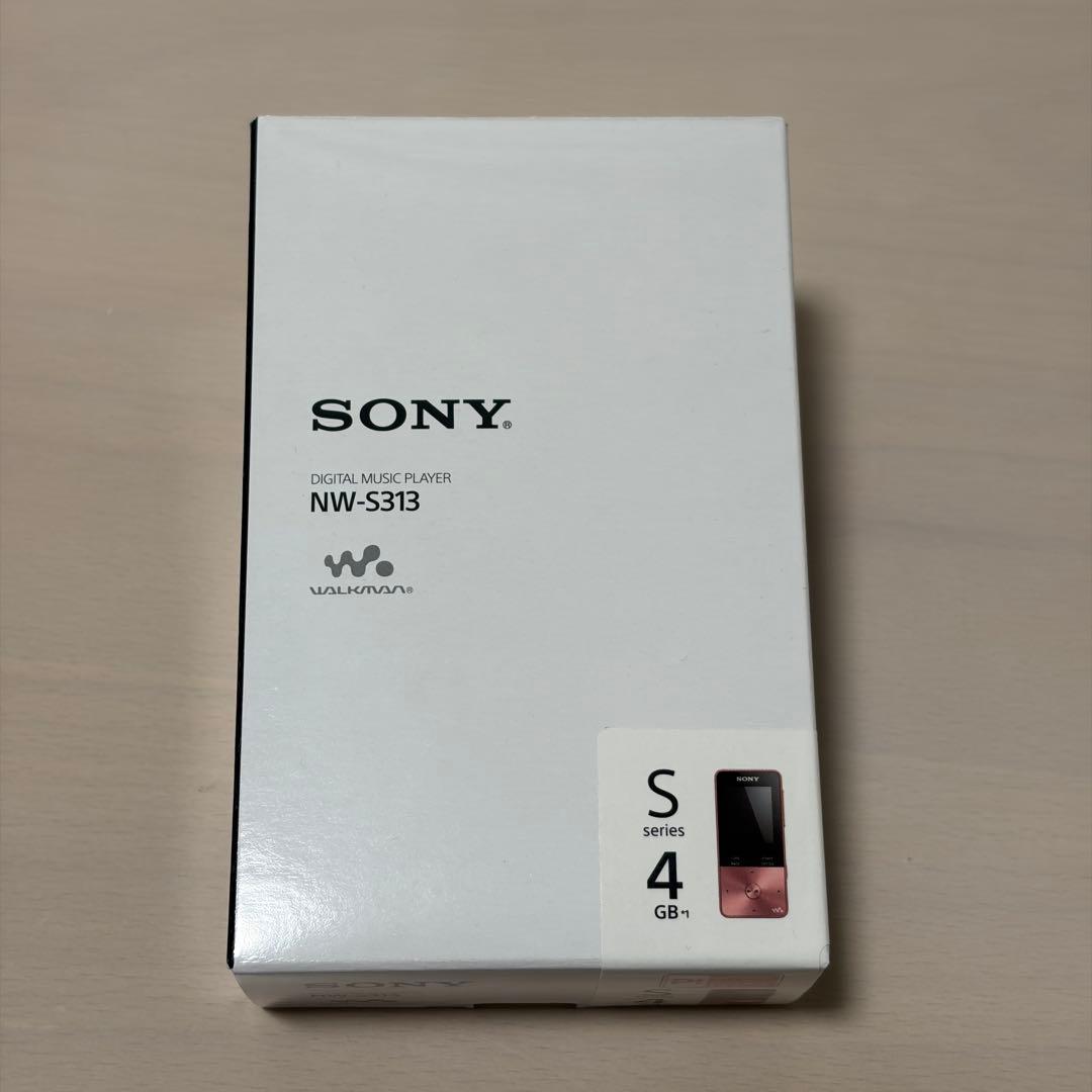 SONY ウォークマンNW-S315 ライトピンク