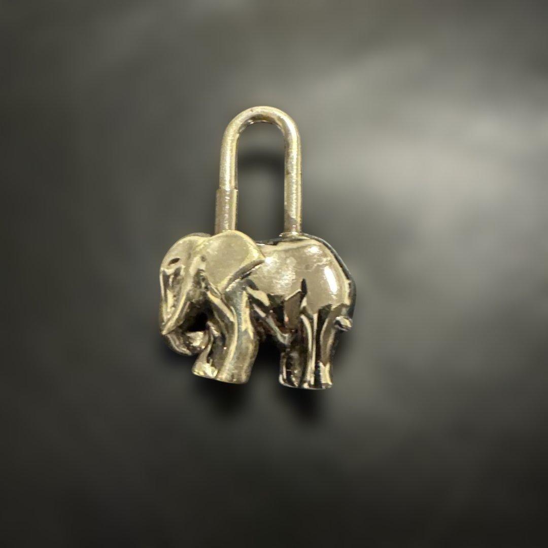 《良品》希少HERMES カデナエレファントチャーム