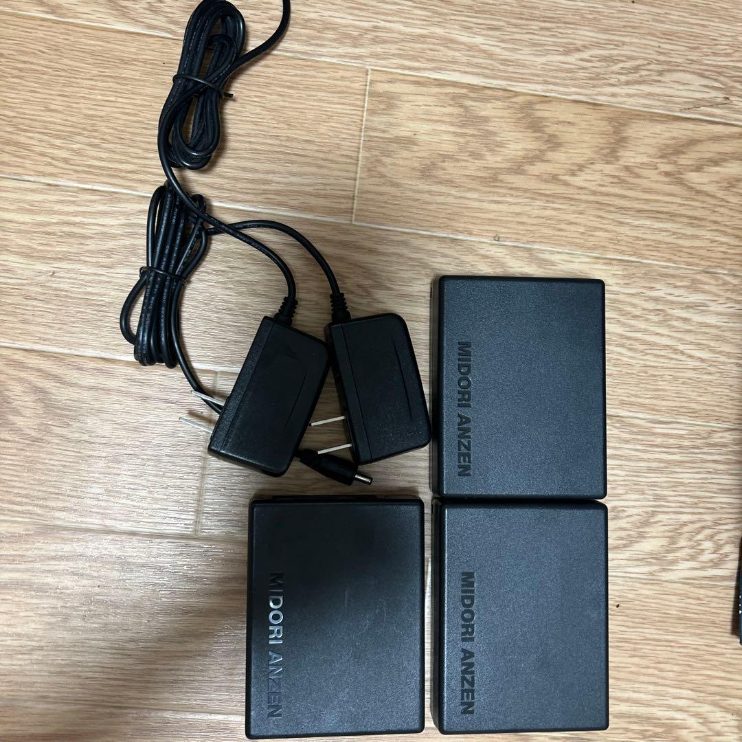 ミドリ安全　空調ファン　充電式リチウム電池、充電アダプターセット　空調服