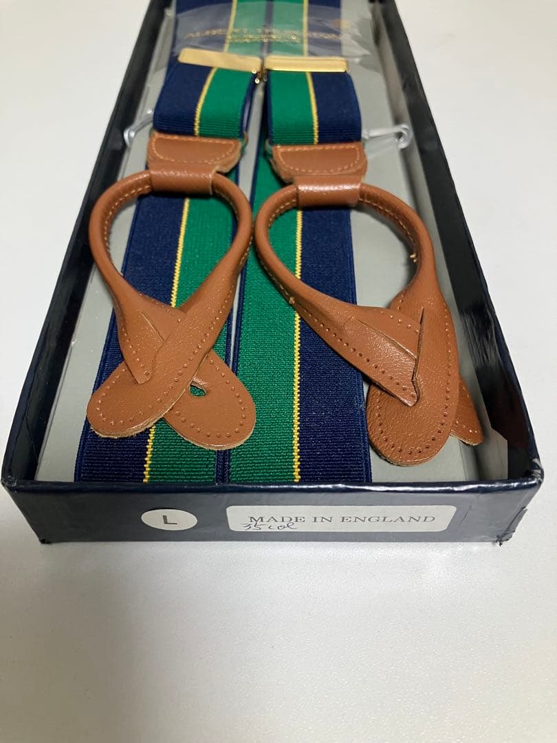  THURSTON サスペンダー Lサイズ ストライプ