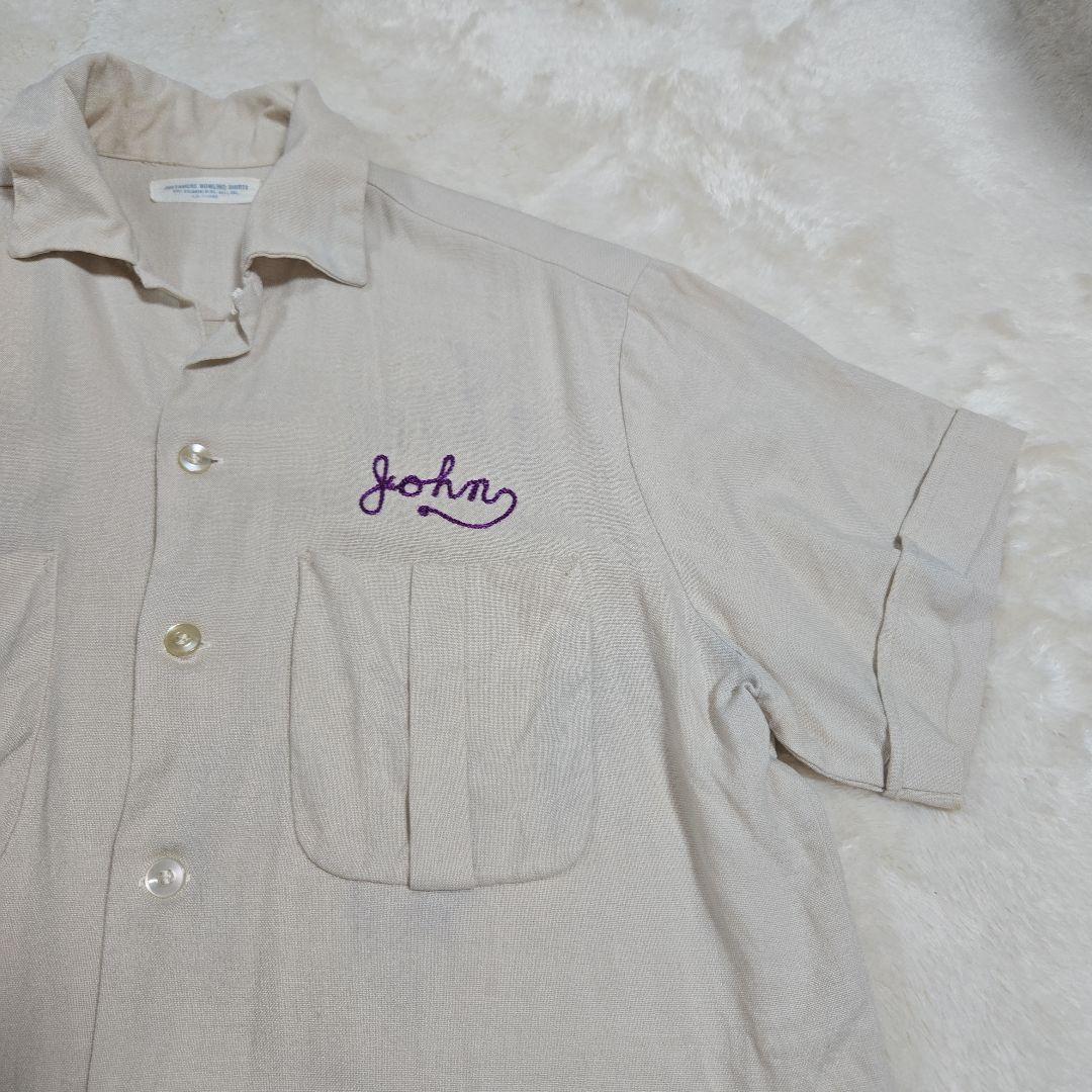 超希少 ELKS エルク ボーリングシャツ ヴィンテージ チェーンステッチ