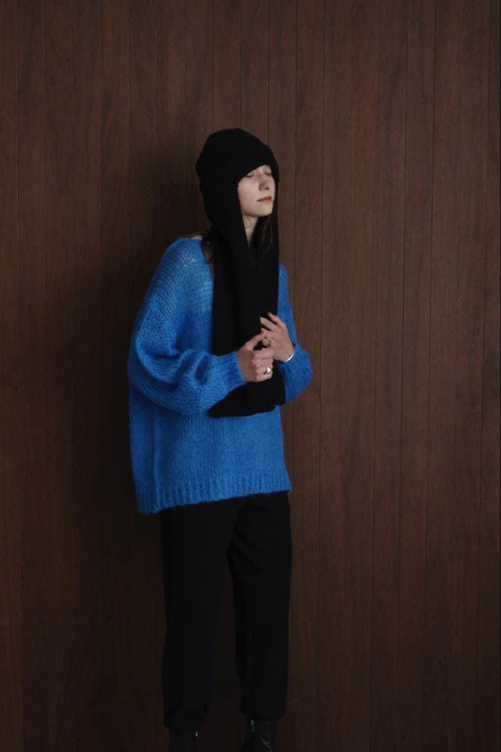 帽子 CLANE MUFFLER KNIT CAP