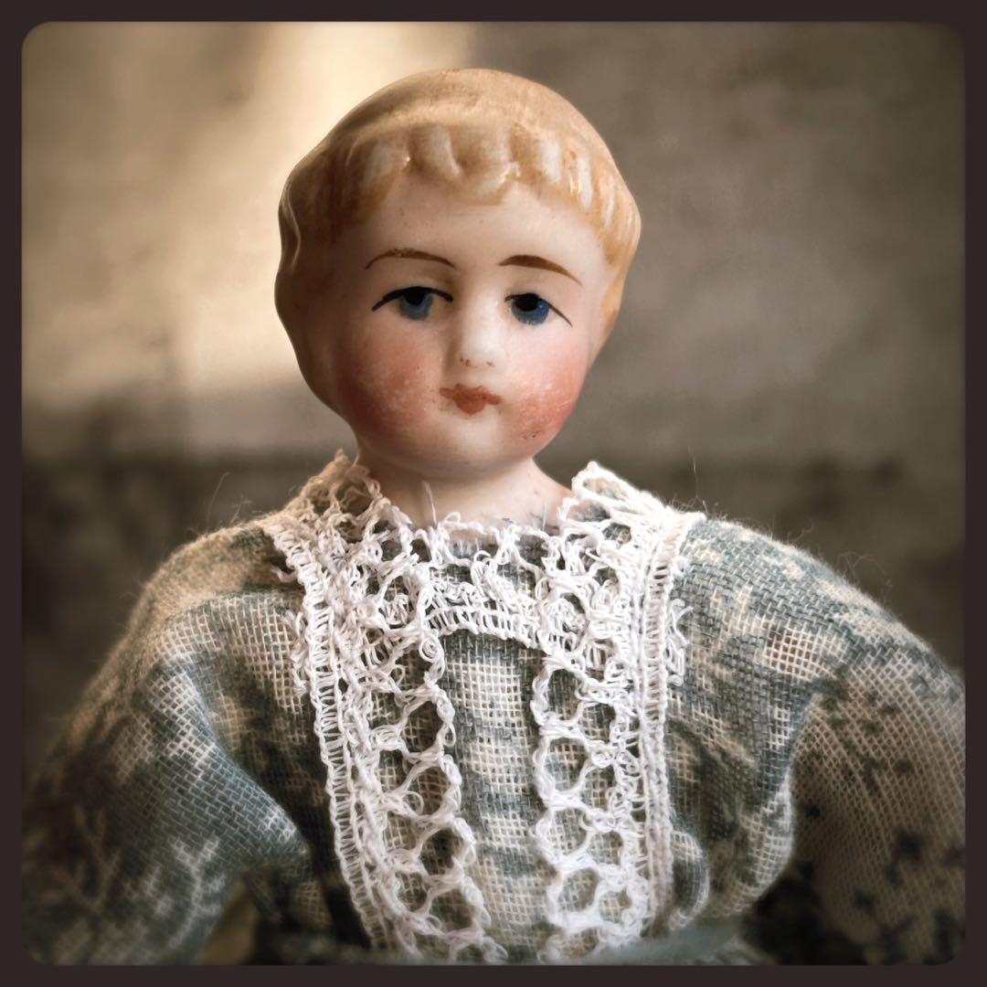 レアアンティーク ハイランドメアリーの少女　 パリアンドール　チャイナヘッド