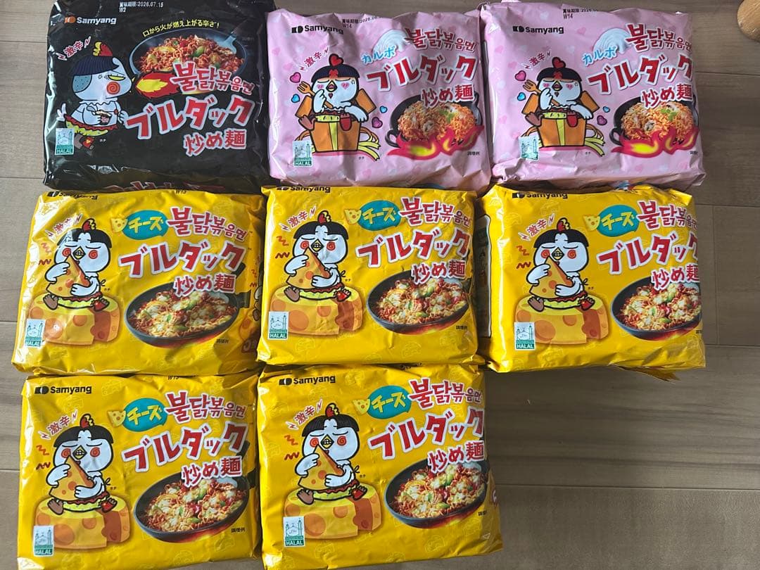 ブルダック炒め麺　三養食品　40食分