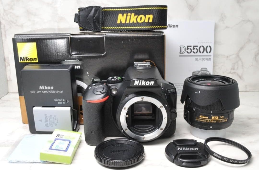 Nikon D5500 デジタル一眼レフ 本体とレンズセット