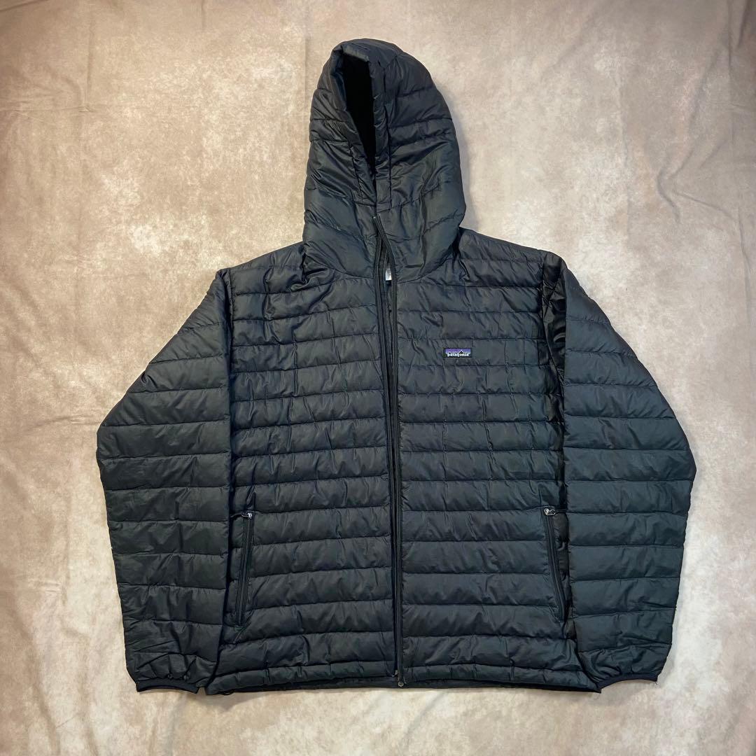 Patagonia ダウンセーターフーディー ブラック XL 2009年製