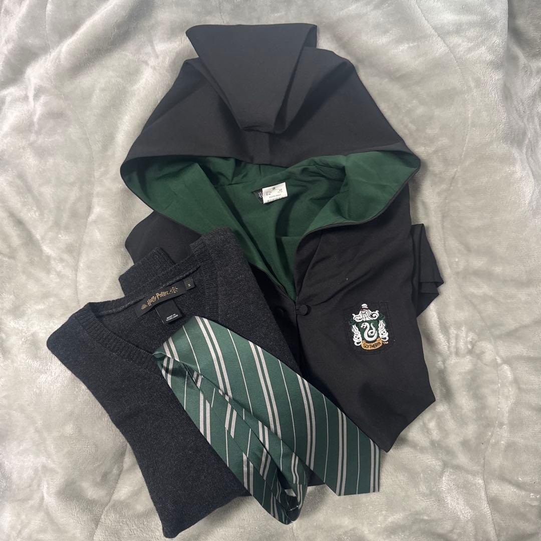 ハリーポッター スリザリン 制服 ローブ ネクタイ セーター スタジオツアー