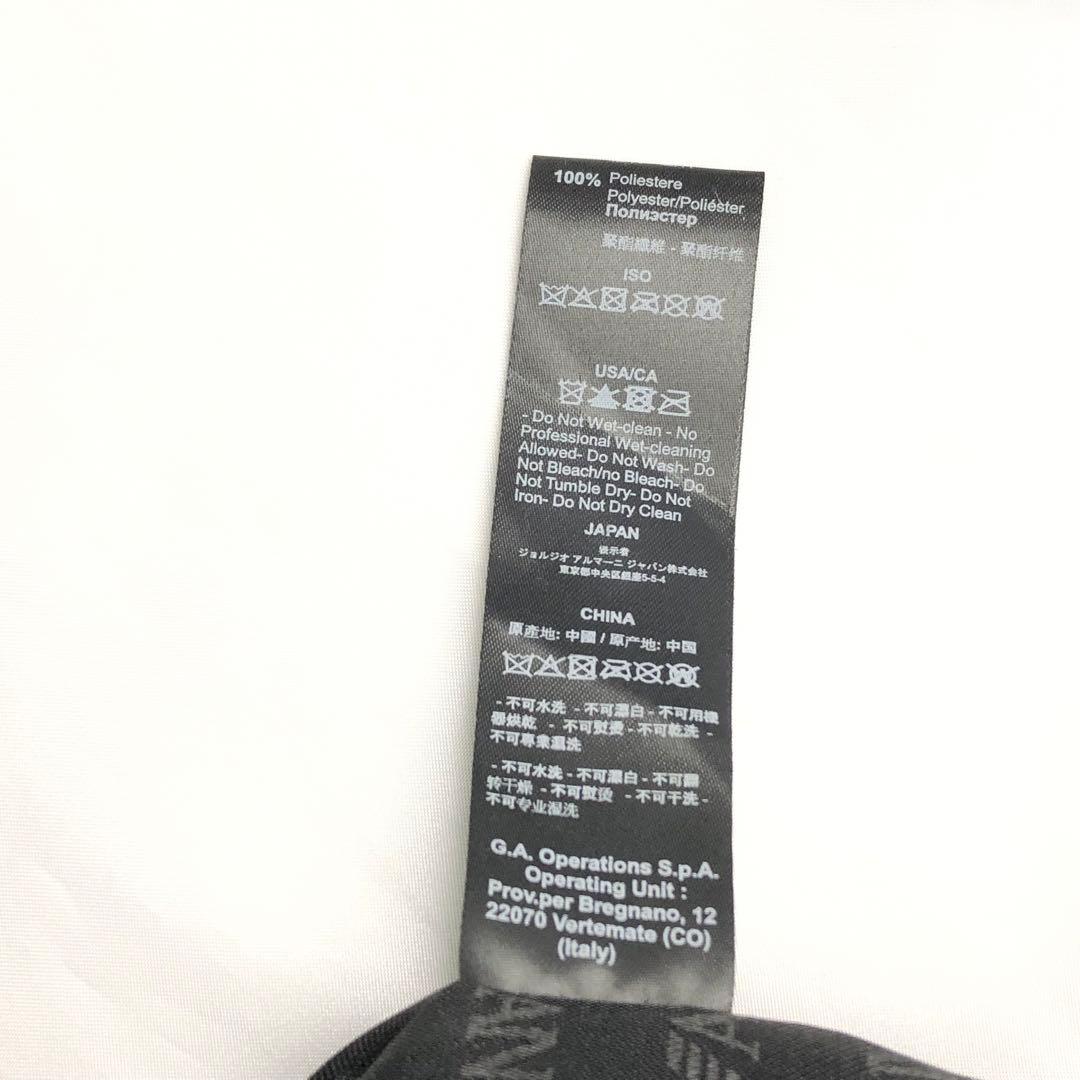 美品✨　EMPORIO ARMANI ショルダーバッグ　薄型　ブラック　レッド