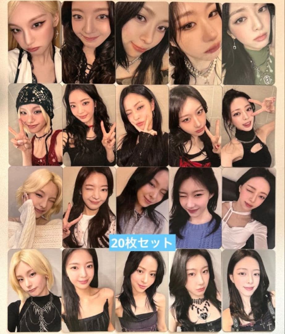 itzy TUNNELVISION QQmusic 限定 トレカ 20枚セット