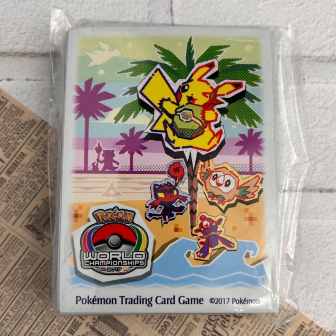 WCS2017 アナハイム 大会 出場者限定 ピカチュウ スリーブ【海外限定】