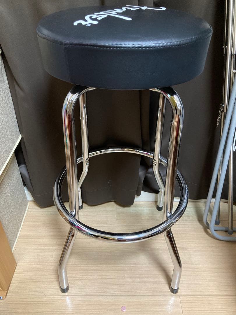 Fenderスペゲティロゴ付きバースツール　30