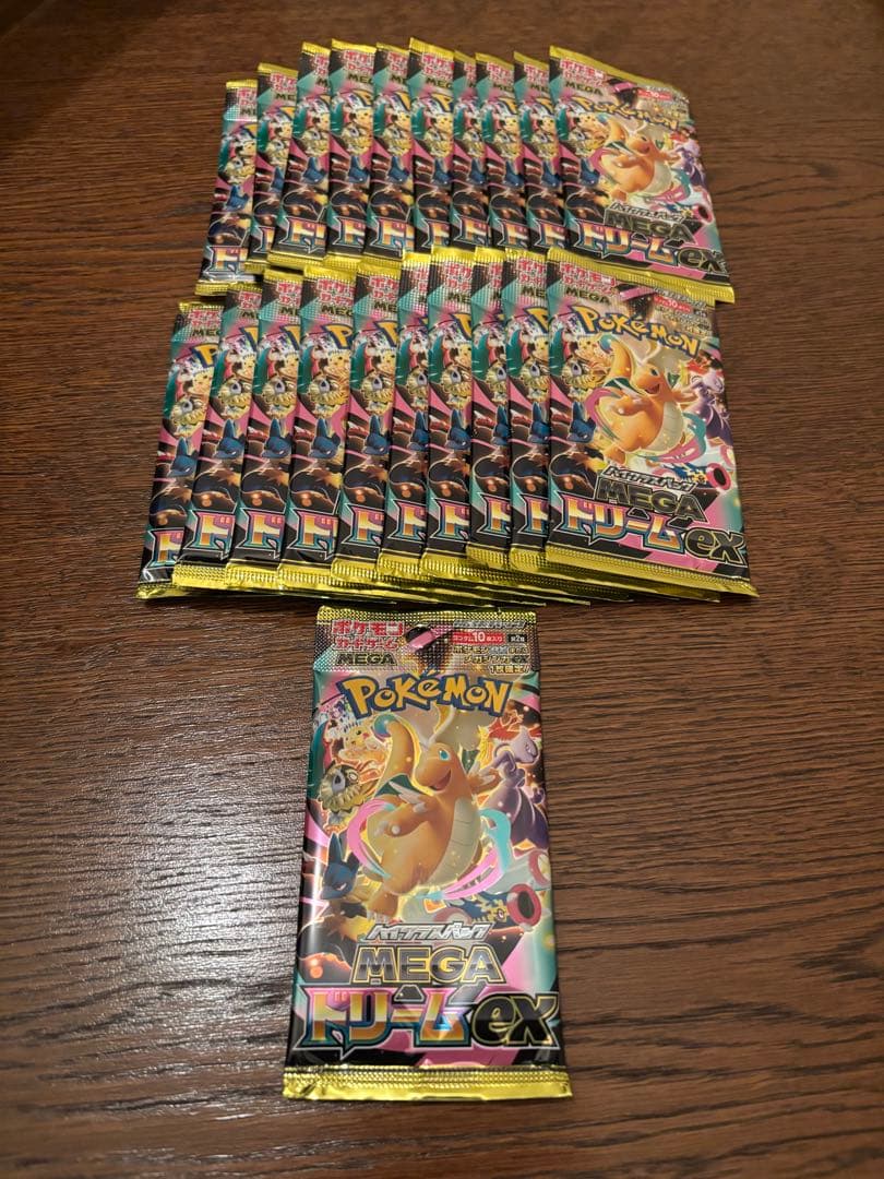 ポケモンカードゲーム MEGAドリームex 21パック
