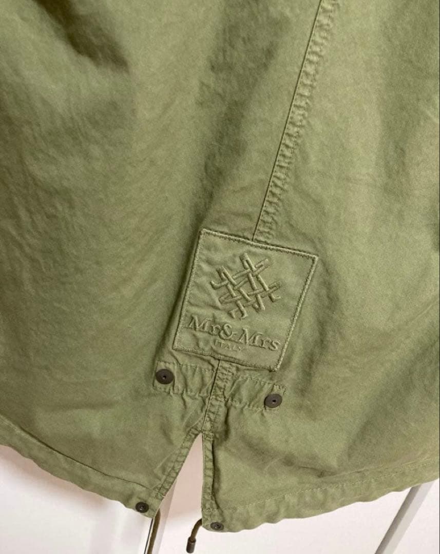 Mr&Mrs Italy 極上ラクーン&コヨーテ モッズコート XXS