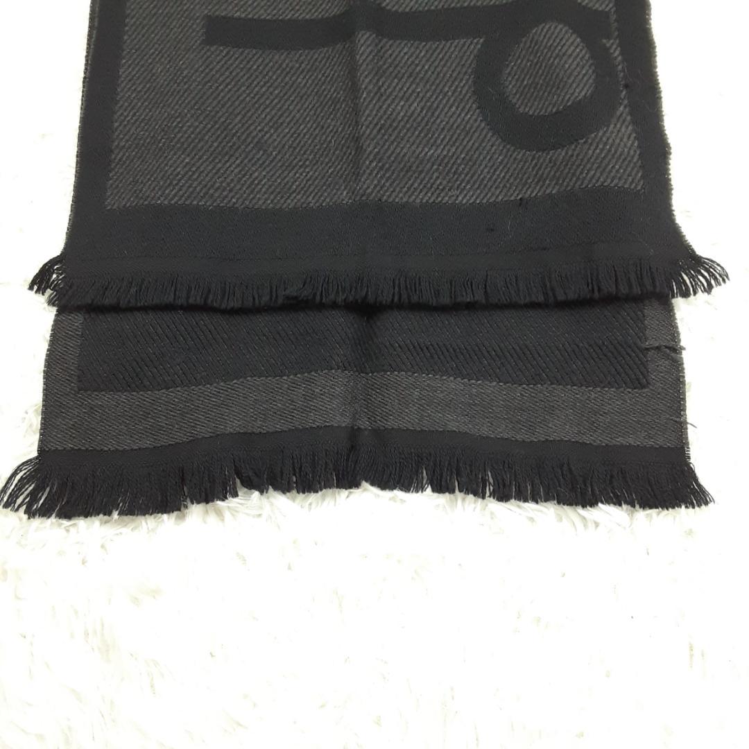 美品◎Dunhill ダンヒル ストールマフラー3本セット まとめ 黒 紺 水色