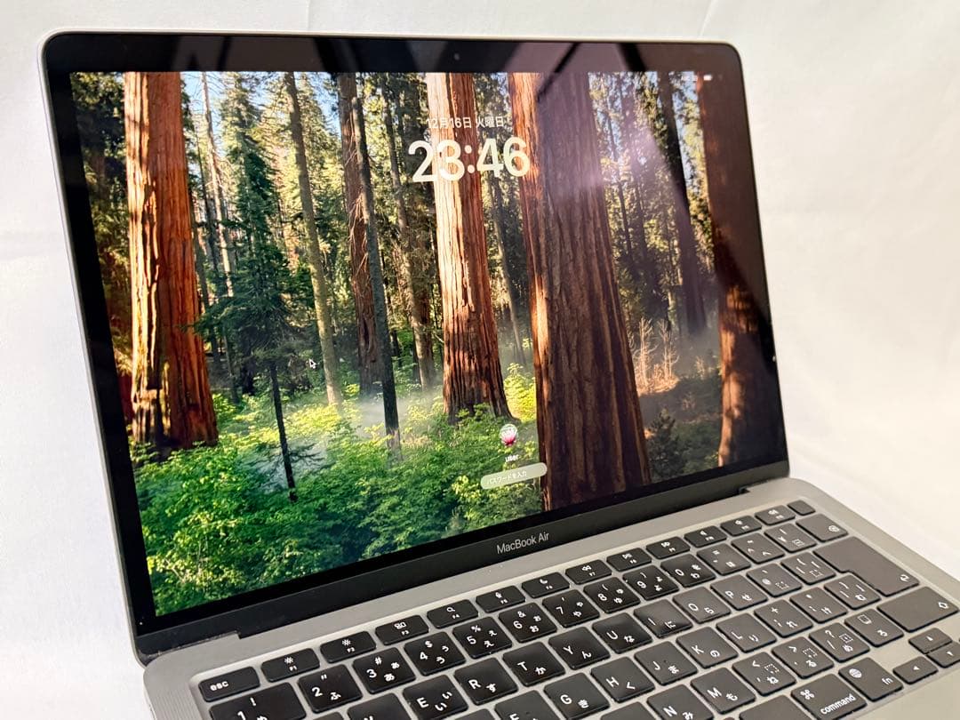 MacBook Air M1 シリコン 最新OS SSD 256GB 純正充電