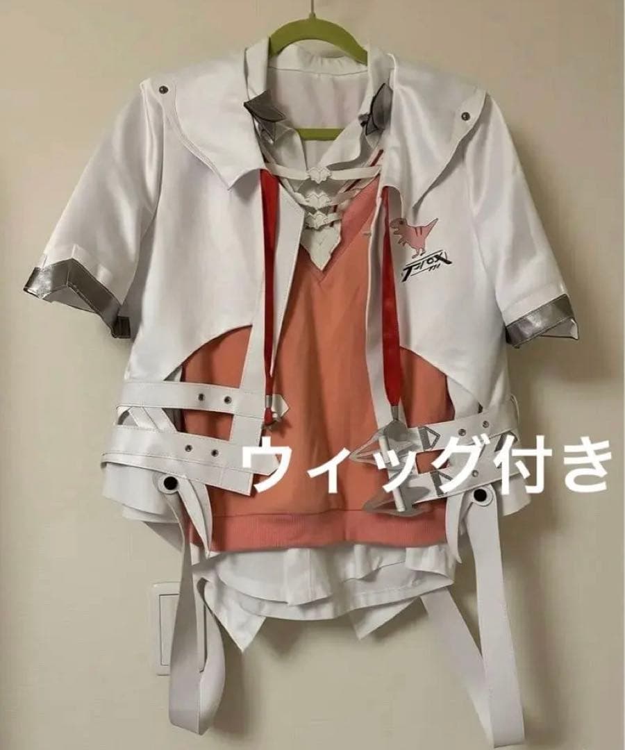 赤城ウェン　コスプレ衣装　ウィッグ　変身後　にじさんじ　フルセット