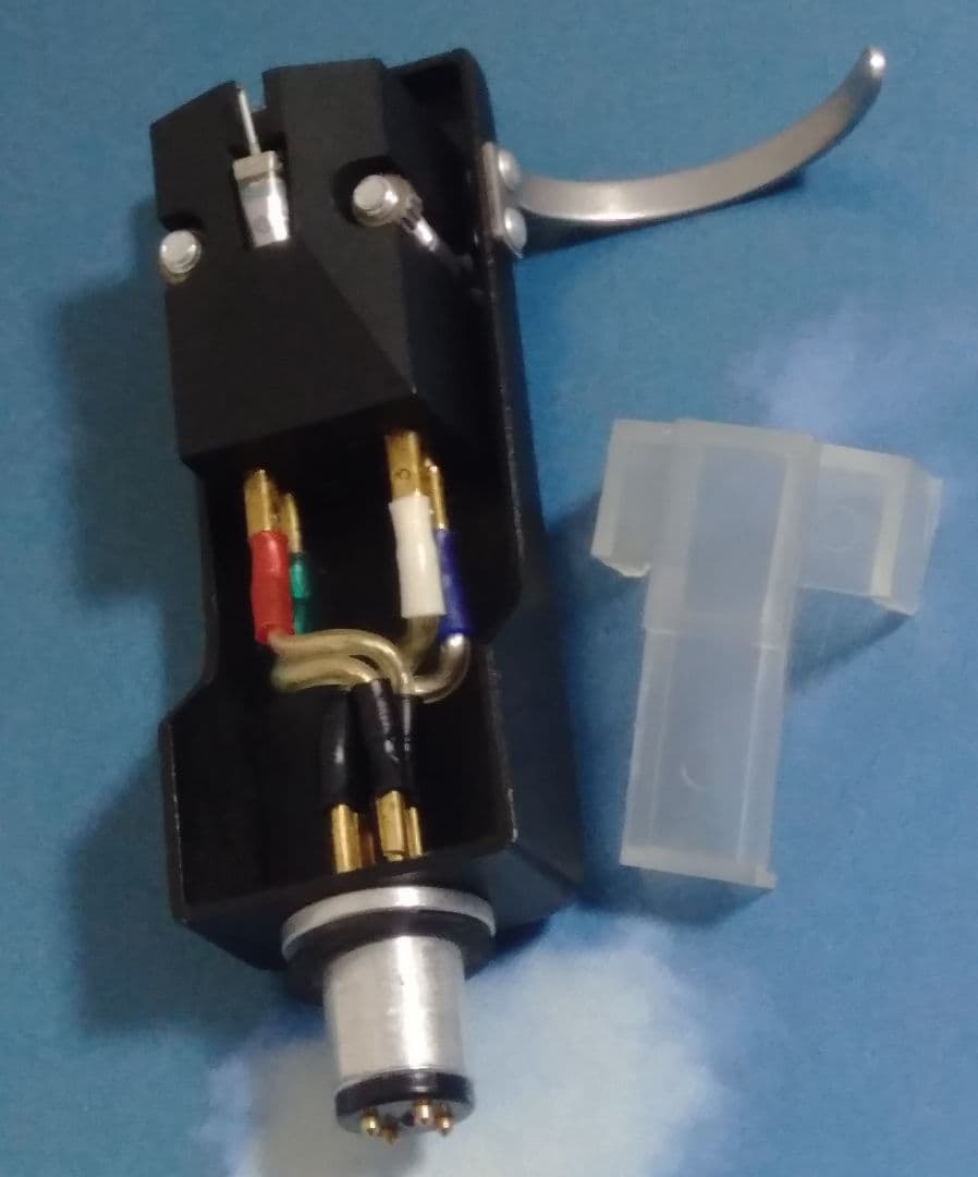 デノン MCカートリッジ DL-103 ヘッドシェル PCL-3 動作良好美品