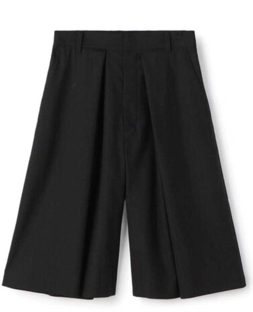 Brown EDITION ウォッシャブルトロタックハーフパンツ