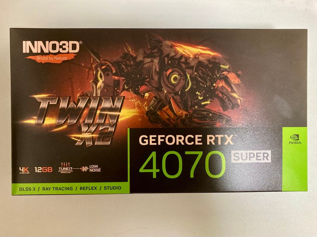 グラフィックボード・グラボ・ビデオカード INNO3D GeForce RTX 4070 Super 12GB