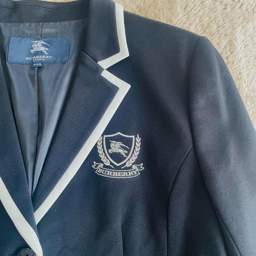 ✨極美品✨バーバリー セットアップ ジャケット ノバチェックスカート 黒 160