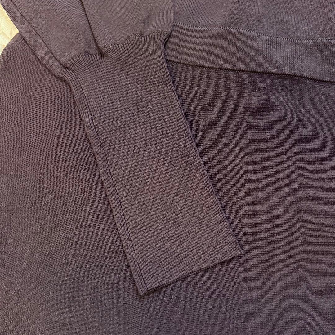 LOULOU WILLOUGHBY ルルウィルビー ニットワンピース 黒