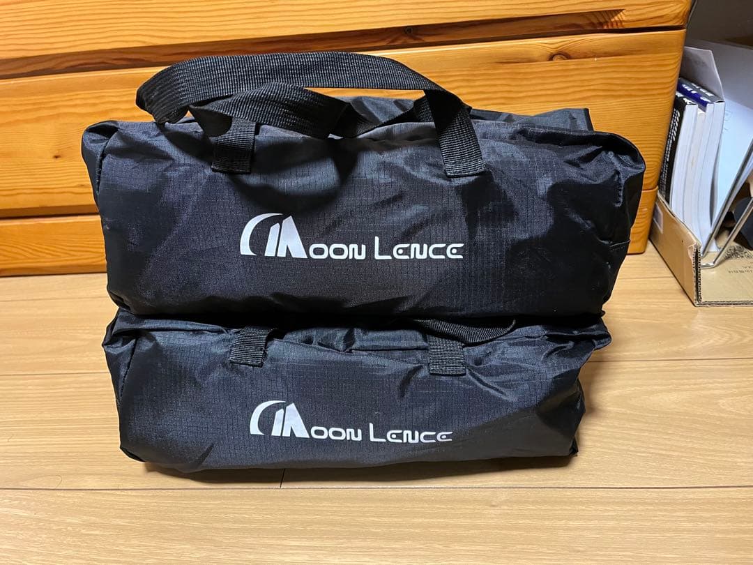 MOON LENCE アウトドアチェア CH-21D ブラック　2脚